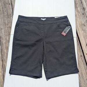 Kim Rogers, Fit Solutions Tummy Control, Black Bermuda Shorts